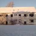 Заброшенное здание общежития