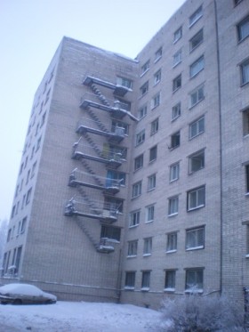 Расселенное общежитие на Двинской, корпус 2