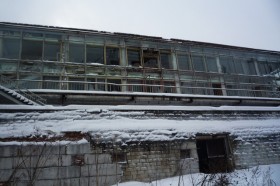 Заброшенный корпус завода радиодеталей