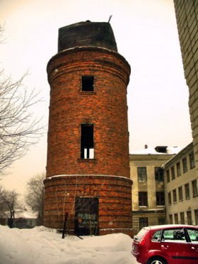 Водонапорная башня в Завокзальном районе