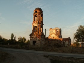Церковь в селе Рыкань