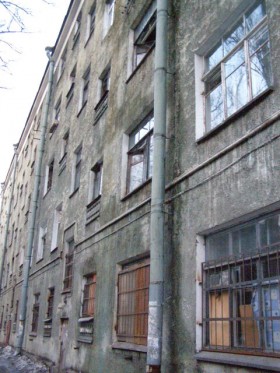 Заброшенный квартал на Нарвской