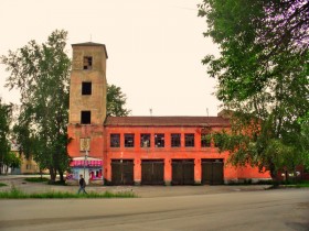 Заброшенное здание пожарной части