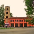 Заброшенное здание пожарной части