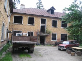 Дом для офицеров в посёлке Лебяжье