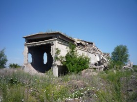 Развалины шахты «Куллярская»