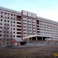 Недостроенная больница в городе Апатиты