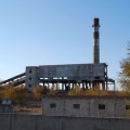 Развалины котельной станции посёлке Заречное