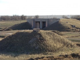 База хранения и снаряжения ракет Р-14 1-й позиции в Сары-Озеке