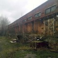 Заброшенная территория завода